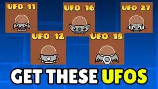 Как получить НЛО 11, 12, 16, 18 и 27 в Geometry Dash (2025) &mdash; Полное руководство