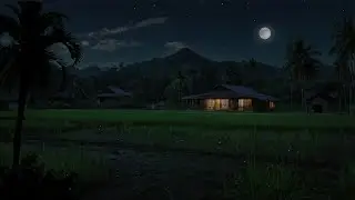 Nighttime Cricket Ambience ASMR | Relaxing Nature Sounds to Sleep, Study, or Meditate 🌙🎧