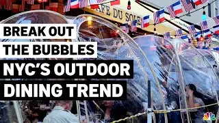 'Bubble Dining' Trends for NYC Outdoor Restaurants | NBC New York