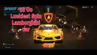 10 Uc Luckiest Spin Lamborghini car |PUBG MOBILE #shorts #bgmi #pubg #createopening #pubgmobile