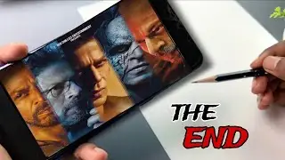 Jawan sketch  | THE END | SRK's different looks sketch