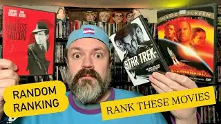 RANK THESE MOVIES - Armageddon (1998), The Maltese Falcon (1941), Star Trek (2009)