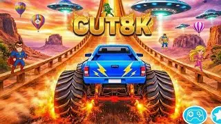 GTA 5 Mega Ramp Challenge: Monster Truck vs Superheroes! 🚗🔥