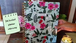 Unboxing and flip through of Ink bucket Undated Planner for 2022 | Look of Planner inside out .