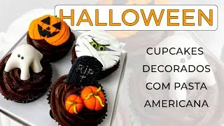 LIVE HALLOWEEN! DECORAÇÕES COM PASTA AMERICANA QUE FAZEM MUITO SUCESSO!