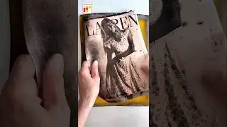 Image transfer on gel plate  | 153 | Gel printing | Mixed Media