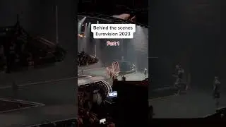 Eurovision behind the scenes #eurovision2023 #shorts #behindthescenes