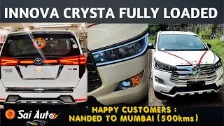 INNOVA CRYSTA MODIFIED FOR A YOUNGEST CLIENT OF SAI AUTO....!!📞9820187037📞9833986482