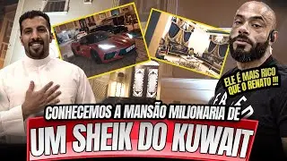 CONHECEMOS A MANSÃO MILIONARIA DE UM SHEIK DO KUWAIT !!!