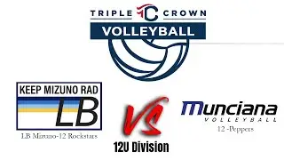 Miz LB 12 Rockstar vs Muncianna 12 Peppers (Triple Crown NIT 2024 12 Open)