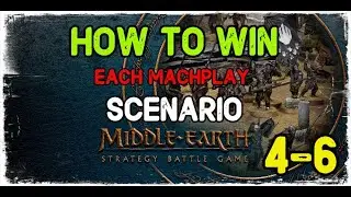 HOW TO WIN EACH SCENARIO IN MESBG 4-6