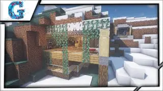 MINECRAFT TIMELAPSE (4k-60fps) (winter refuge)
