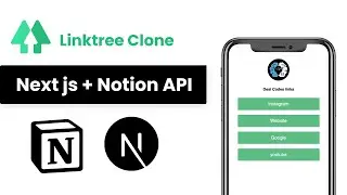 Notion API with NextJS. Linktree Clone #1 - Intro & Setup