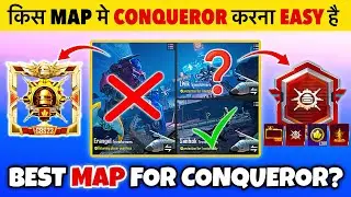 🧐WHICH IS THE BEST MAP FOR CONQUEROR PUSH⁉️| Best Tips and Strategies to Push Conqueror I BGMI/PUBG