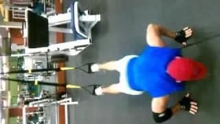 Brandon Hersh with the TRX