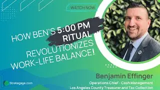 Benjamin Effinger: How Ben's 5 pm Ritual Revolutionizes Work-Life Balance for his Team :-)