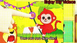 Doo roo roo doo doo! Ohh ohh ah ah 🐵🐒 animal sounds //bebefin effects 