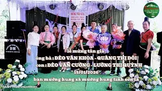 mừng tân gia ông bà: ĐÈO VĂN KHOA - QUÀNG THỊ ĐÔI con : ĐÈO VĂN CƯỜNG - LƯỜNG THỊ QUỲNH 15/01/2026