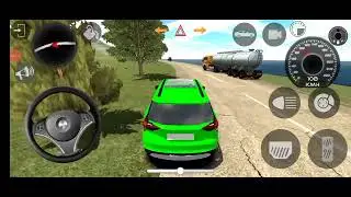 Vlad and Niki play 3d car game with Diana and roma