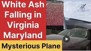 White Powder Dust in Sky, Virginia, Maryland, Plane Mystery