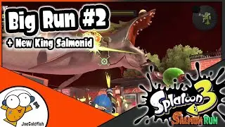 BIG RUN #2 + New King Salmonid (Horrorboros) | Splatoon 3 Salmon Run