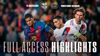 FC BARCELONA vs PSG | FULL ACCESS HIGHLIGHTS 🔵🔴