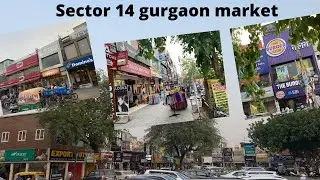 Sector 14 Gurgaon Huda Market🛍️ Ab pehle vali Baat Nhi rhi🤥