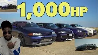 I WAS LEFT SPEECHLESS REACTING TO Ultimate GT-R DRAG RACE - THE MOVIE!