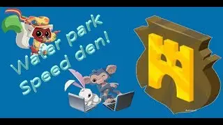 Animal Jam Speed Decor: Waterpark Speed decoration!