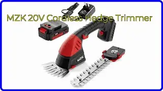 REVIEW (2025): MZK 20V Cordless Hedge Trimmer. First Look.
