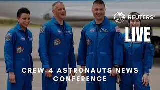 LIVE: Crew-4 astronauts participate in post-flight news conference