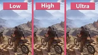 4K UHD | Ghost Recon Wildlands &ndash; PC Low vs. High vs. Ultra Graphics Comparison