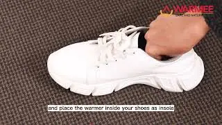 Warmee Foot Warmer - Stay warm all day long with our air-activated foot warmer.