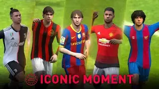 5 New Iconic Moments Face & Celebration in PES 2021 Mobile | DLC 7.0