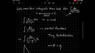 Trig Substitution Part 1