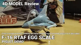 4D MODEL F-16 Egg Plane (REVIEW)