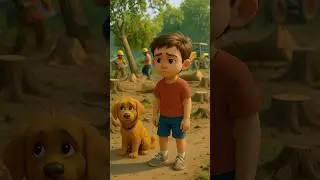 Save Trees 🌳 Stop Deforestation🌳 A Simple Act of Kindness #kidsstories #kindnessiscool #savetrees