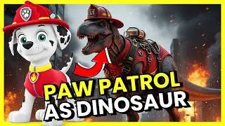 PAW PATROL DINO SONG 🐾🦖 | Fun Kids Music Video