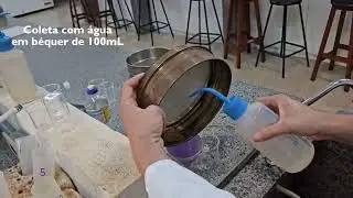 Demonstra&ccedil;&atilde;o - Extra&ccedil;&atilde;o de cistos de Heterodera glycines