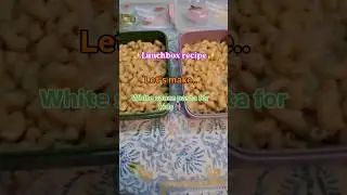 ✨️ White sauce pasta✨️ kids 👭 Recipe  #shortsvideo #kidsrecipes #whitesaucepasta  #lunchboxrecipe