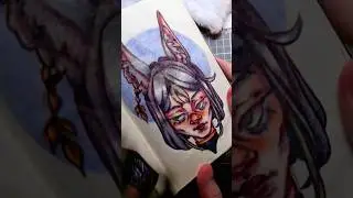 Полное видео на канале! ТГК - Ася 4мин арт #art #sketch #скетч #арт #рисование #геншин #genshin