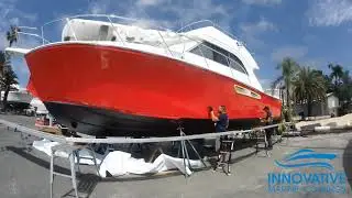 Carribean 40 Vinyl Boat Wrap