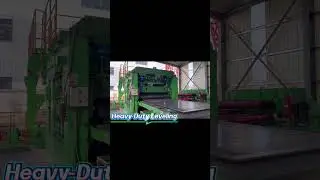 Heavy Duty Cut to Length Line for Hot Rolled Plate | High Precision Leveling & Uncoiling