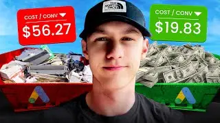 50% Reduction in Cost Per Lead | Junk Removal Google Ads