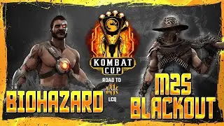 Biohazard (Kano) vs M2S Blackout (Erron Black) | #KombatCup Road To LCQ | MK11