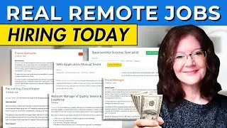 6 LEGITIMATE Remote Jobs Hiring Today (And They're Not All Over The Place)