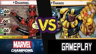 NO RUSH | Deadpool Vs. Thanos (Expert) | Marvel Champions