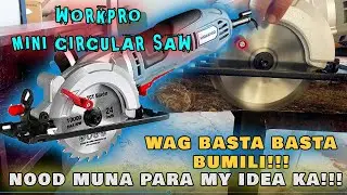 WORKPRO MINI CIRCULAR SAW | UNBOXING AND REVIEW