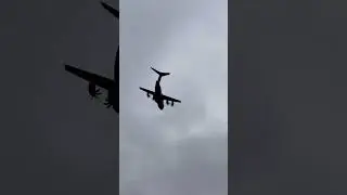 A400m Atlas  flying right over my house ￼