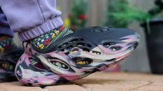 Yeezy Foam runner MX Carbon On foot review
